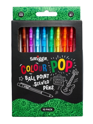 Colour Pop Ball Point 10'lu Kokulu Kalem Seti - 1